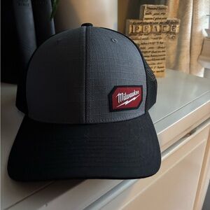 Milwaukee Gray and Black Cap